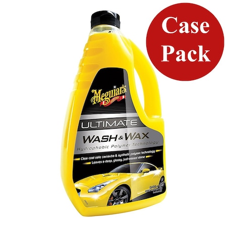 Meguiars Meguiars Ultimate Wash -Wax - 1.4 Liters, PK6 G17748CASE